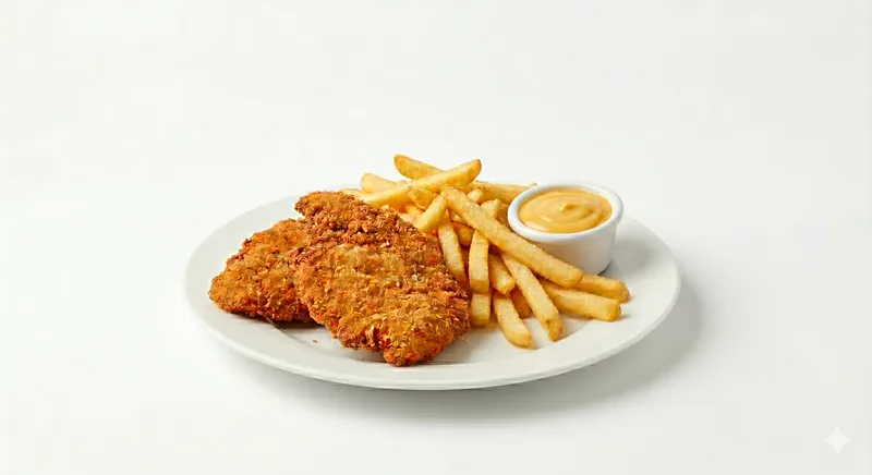 Kaasschnitzel – Kip