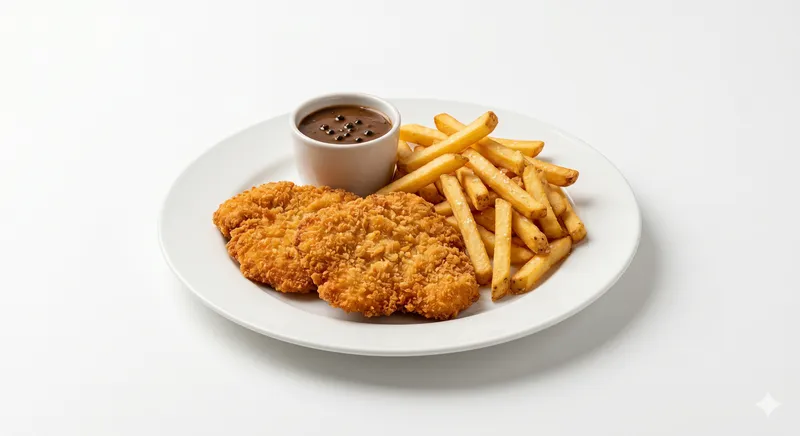Pepperschnitzel - Kip